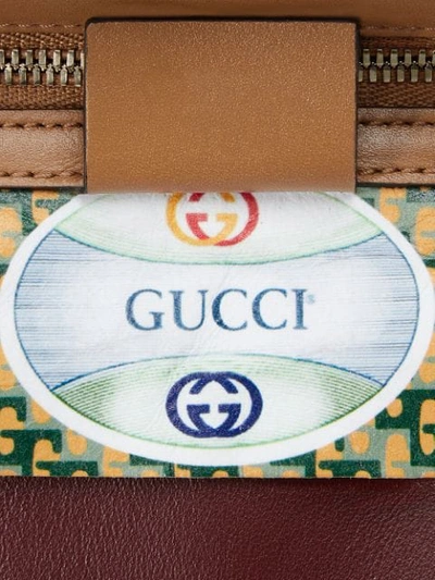 Shop Gucci Mittelgrosse 'rajah' Schultertasche Aus Schlangenleder In Neutrals