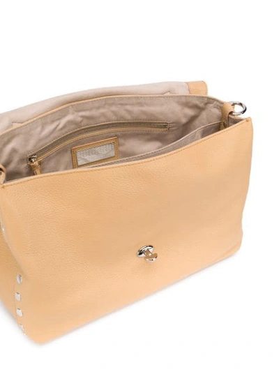 Shop Zanellato Postina Tote - Neutrals