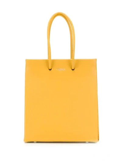 Shop Medea Small Prima Tote Bag In Yellow