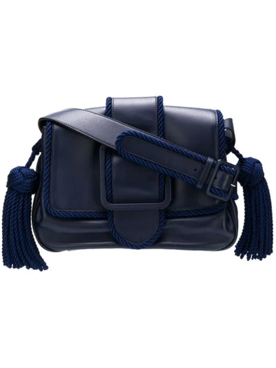 Shop Marco De Vincenzo Giummi Shoulder Bag - Blue