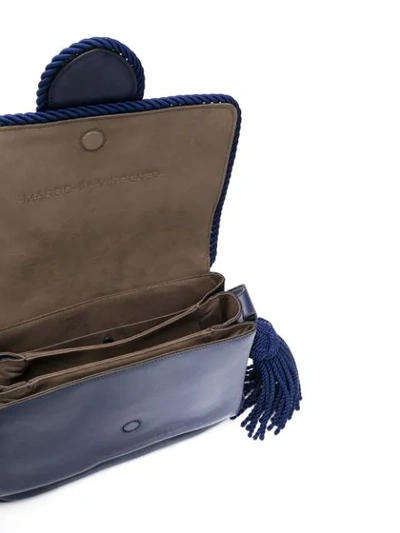Shop Marco De Vincenzo Giummi Shoulder Bag - Blue