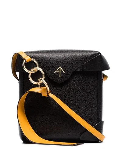Shop Manu Atelier Pristine Mini Cross-body Bag In Black