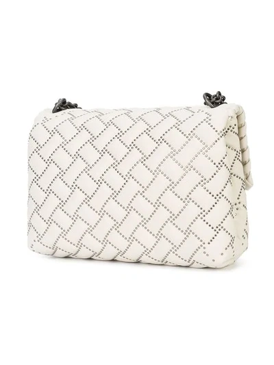 Shop Bottega Veneta Small Olimpia Shoulder Bag In Grey