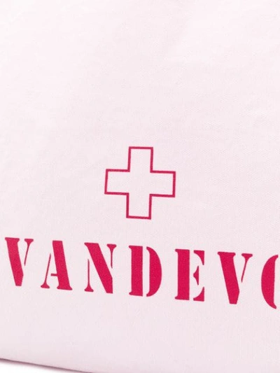 Shop A.f.vandevorst Logo Large Tote Bag In Pink