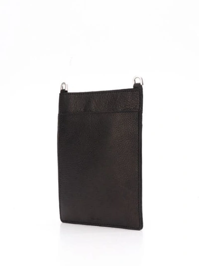 Shop Rick Owens Small Cross Body Pouch In Black