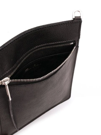 Shop Rick Owens Small Cross Body Pouch In Black