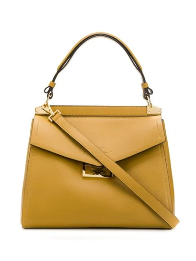 Shop Givenchy Lichen Tote Bag In Yellow