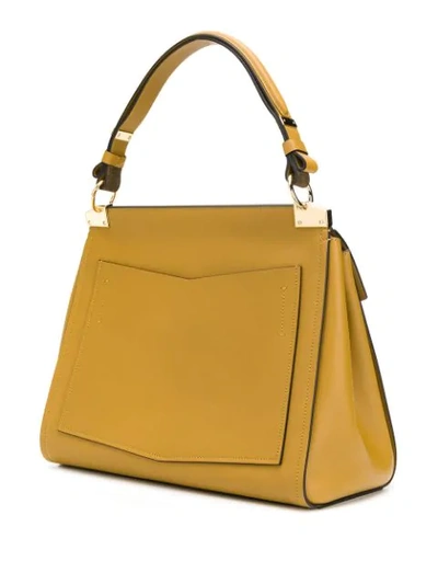 Shop Givenchy Lichen Tote Bag In Yellow