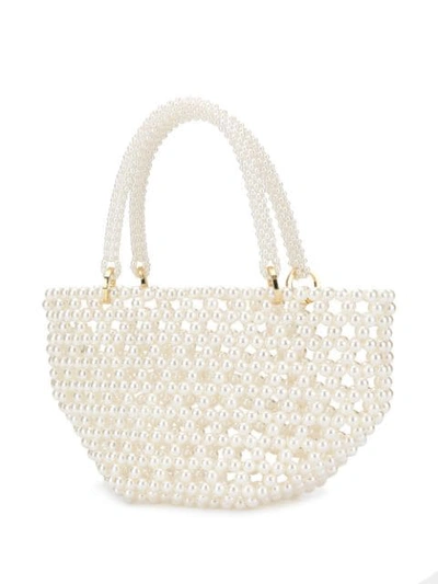 Shop 0711 Tako Tote Bag In White