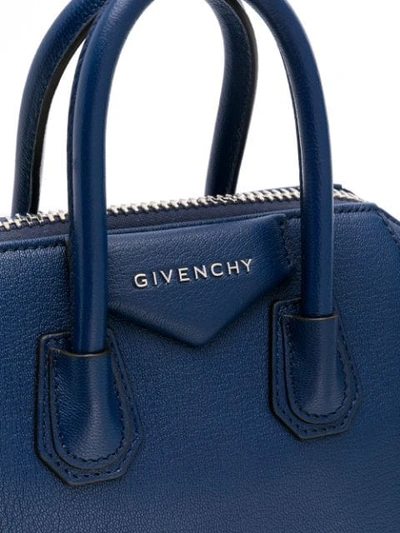 Shop Givenchy Small Antigona Tote - Blue