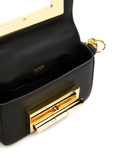 Shop Tom Ford Natalia Chain Bag In Black