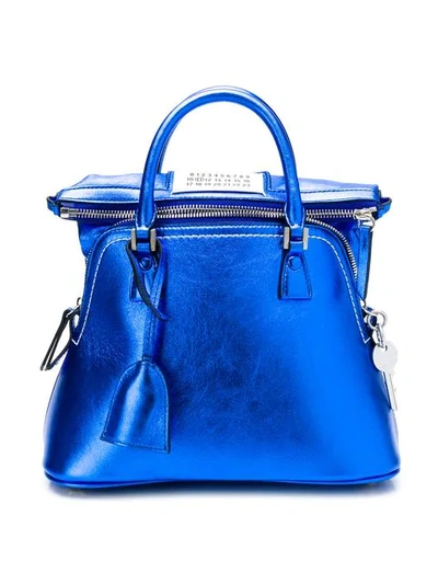 Shop Maison Margiela 5ac Tote Bag In Blue