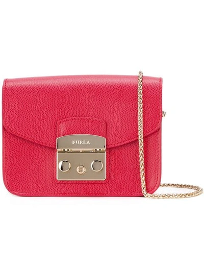 Furla Mini Metropolis Cross Body Bag In Rub Ruby | ModeSens