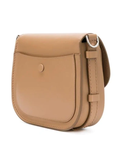 Shop Tod's Double T Shoulder Bag - Brown