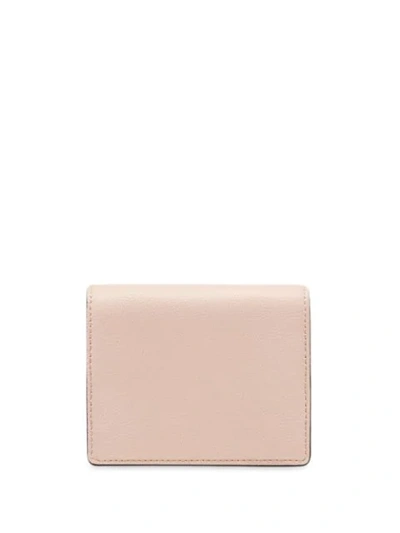 Shop Fendi Small Chain Wallet Bag In Neutrals