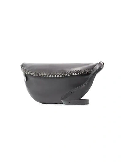 Shop Stella Mccartney Grey Falabella Belt Bag