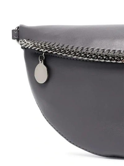 Shop Stella Mccartney Grey Falabella Belt Bag