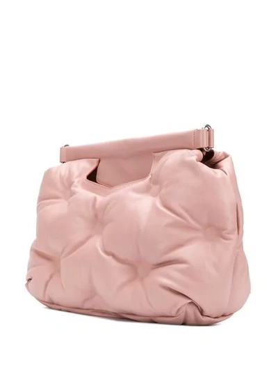 Shop Maison Margiela Large Glam Slam Bag In Pink
