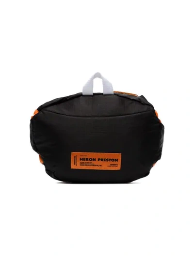 Shop Heron Preston Orange Padded Fabric Belt Bag - Yellow