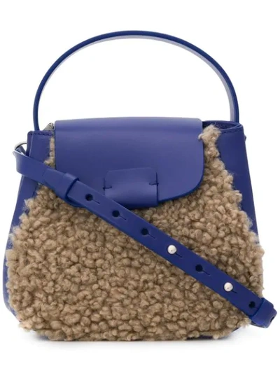 Shop Nico Giani Myria Crossbody Bag In Blue