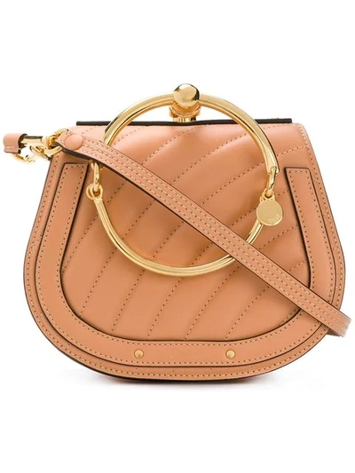 Shop Chloé Nile Bracelet Bag - Pink