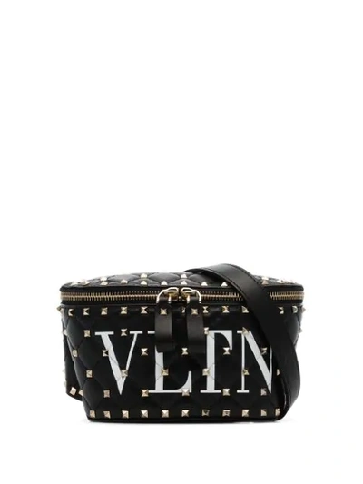 Shop Valentino Rockstud Spike.it Belt Bag In Black