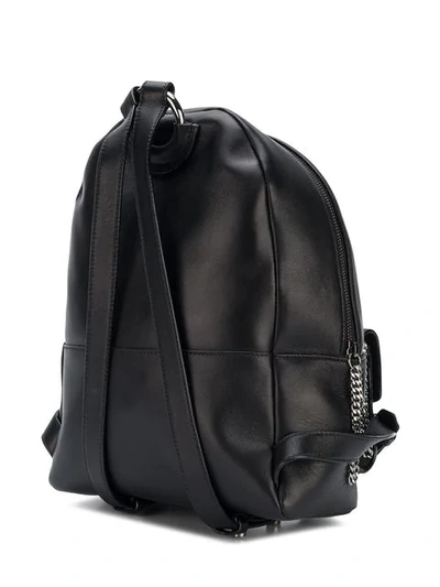 Shop Jimmy Choo Cassie Backpack In Black