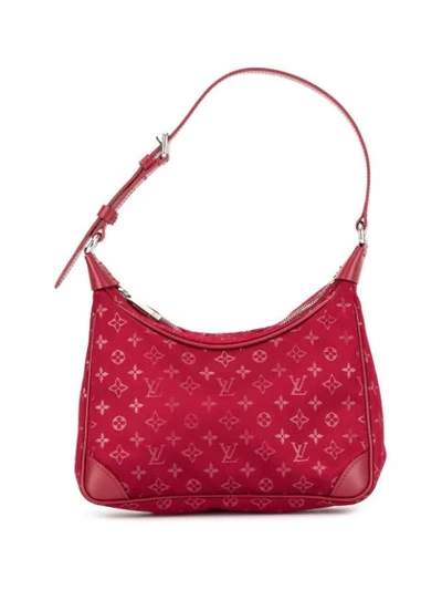 Shop Pre-owned Louis Vuitton Small Boulogne Shoulder Bag - Red