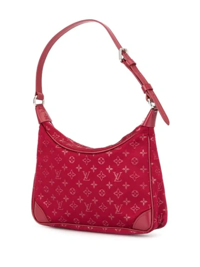 Shop Pre-owned Louis Vuitton Small Boulogne Shoulder Bag - Red