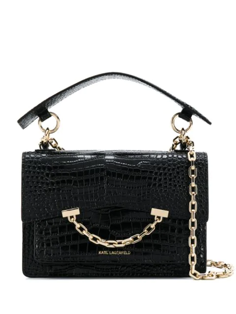 karl lagerfeld black handbag