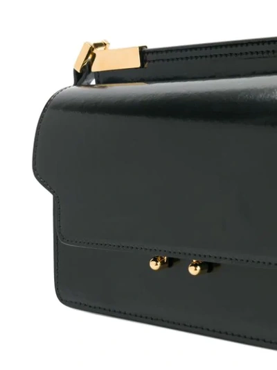 Shop Marni Micro Trunk Bag - Black
