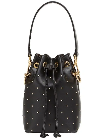 Shop Fendi Mini 'mon Tresor' Handtasche In Black