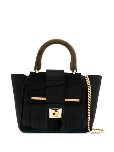 Shop Alila Small Indie Tote Bag In Black