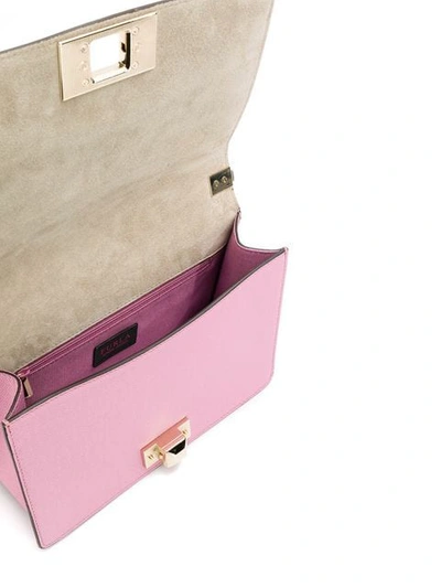 Shop Furla Chain Strap Shoulder Bag In Pink