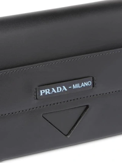 Shop Prada Manuelle Shoulder Bag In Black