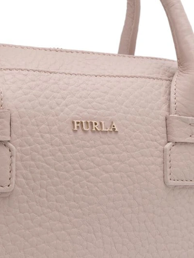 Shop Furla 'dahlia' Handtasche In Neutrals