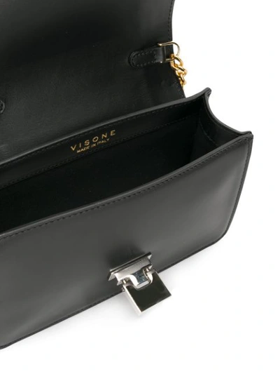 Shop Visone Lizzy Small Shoulder Bag - Black