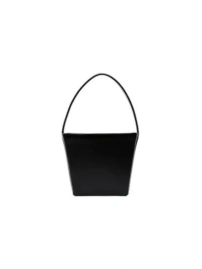 Shop Staud Black Edie Boxy Bucket Bag