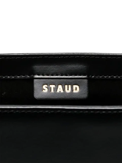 Shop Staud Black Edie Boxy Bucket Bag