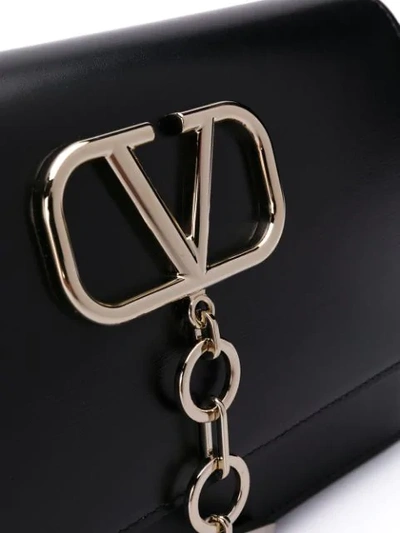 Shop Valentino Vcase Box Bag In Black