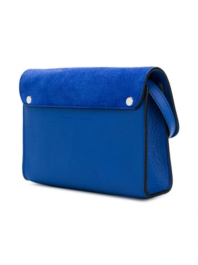 Shop Proenza Schouler Ps11 Wallet With Strap - Blue