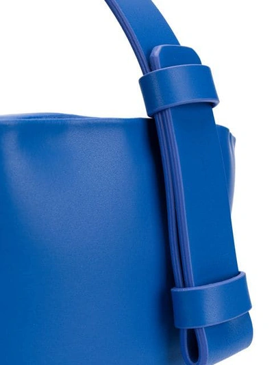 Shop Nico Giani Adenia Bucket Bag In Blue