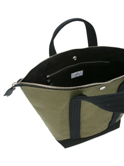 Shop Cabas N56 Bowler Bag In Green