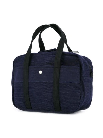 Shop Cabas Bowler Tote Bag In Blue