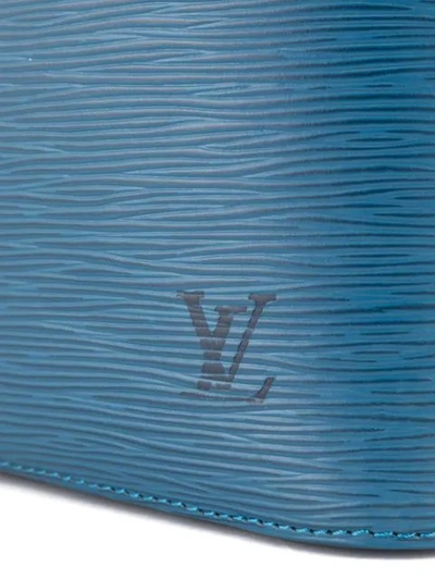 Pre-owned Louis Vuitton Petite Noe Bucket Tote In Blue
