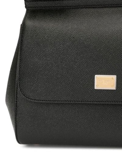 Shop Dolce & Gabbana Top Handle Shoulder Bag In Black