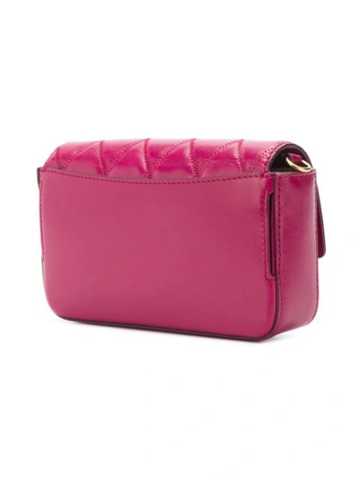 Shop Givenchy Mini Pocket Llg Crossbody Bag - Pink