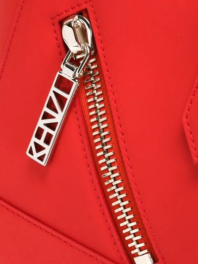 Shop Kenzo Kalifornia Shoulder Bag In Red