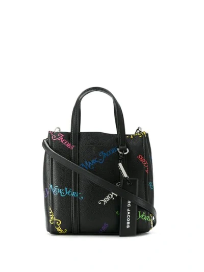 Shop Marc Jacobs X New York Magazine The Tag 21 Tote In Black