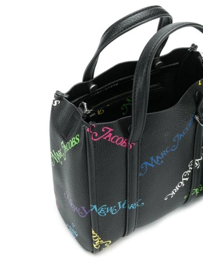 Shop Marc Jacobs X New York Magazine The Tag 21 Tote In Black